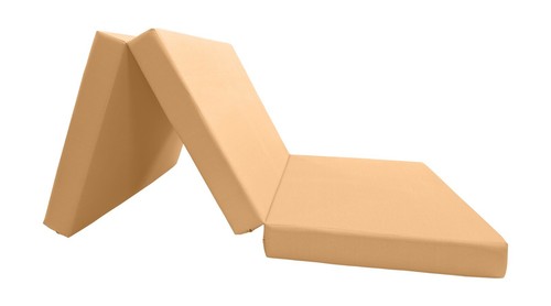 Twin trifold foam bed - foam,